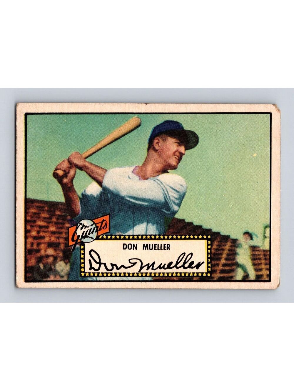 1952 Topps #52 Don Mueller Baseball Card